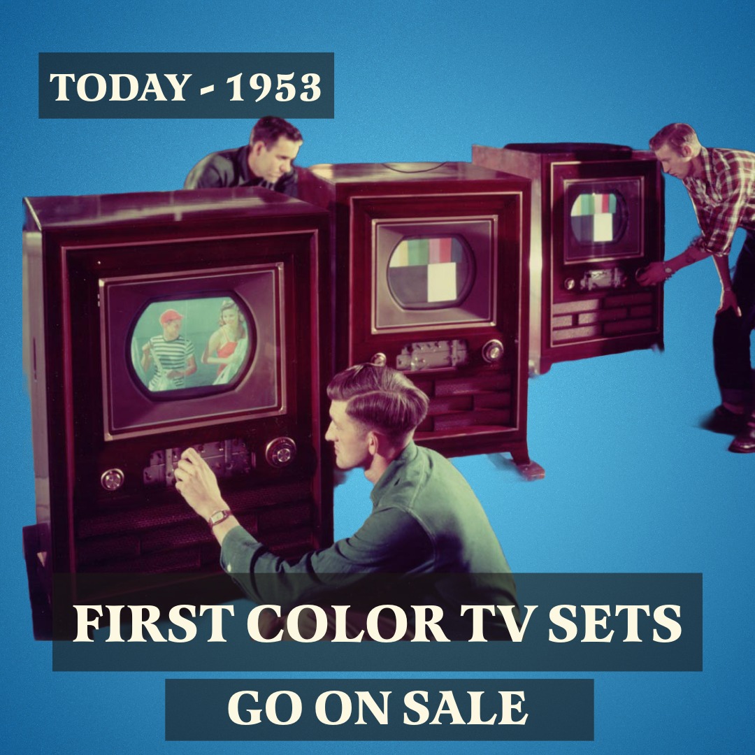 This - Television entered a vibrant new era on December 30, 1953, when ...