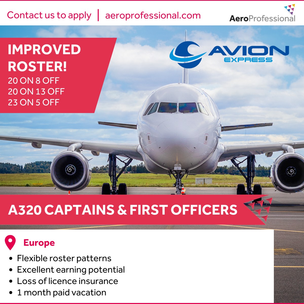 UPDATED ROSTER OPTIONS! We are... - AeroProfessional | Facebook
