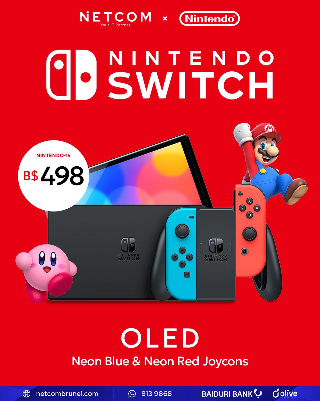 Nintendo Switch Nintendo Switch Level up your handheld gaming experience with the ultimate all-in