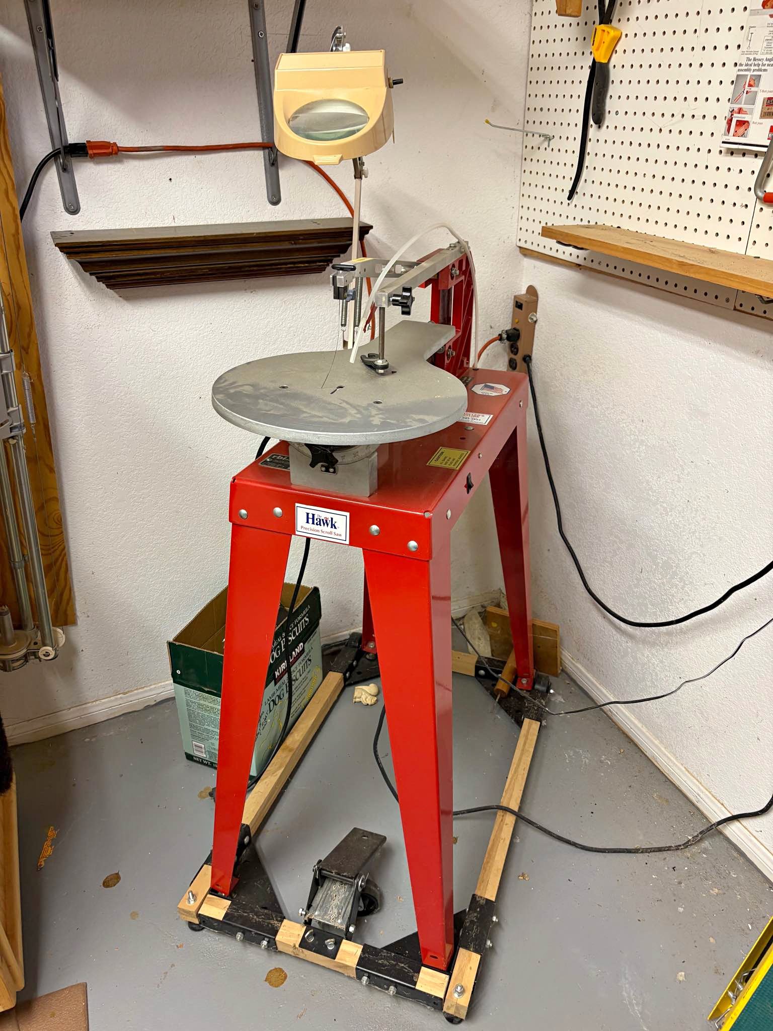 Hawk RBI 220-3 Precision Scroll Saw with Stand - Saws & Blades - Hidden ...