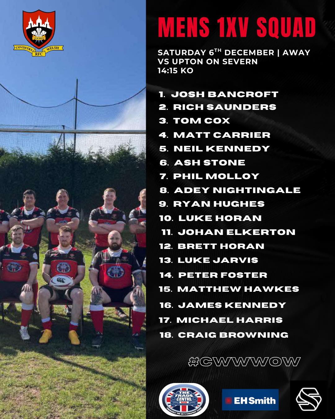Coventry Welsh are on the road... - Coventry Welsh Rugby Club | Facebook