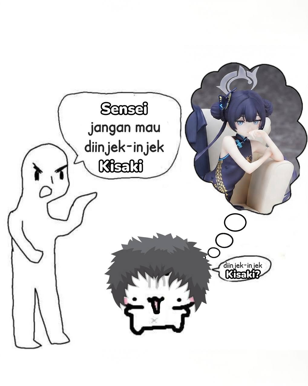 Aku nak di injak Kisaki!🙋