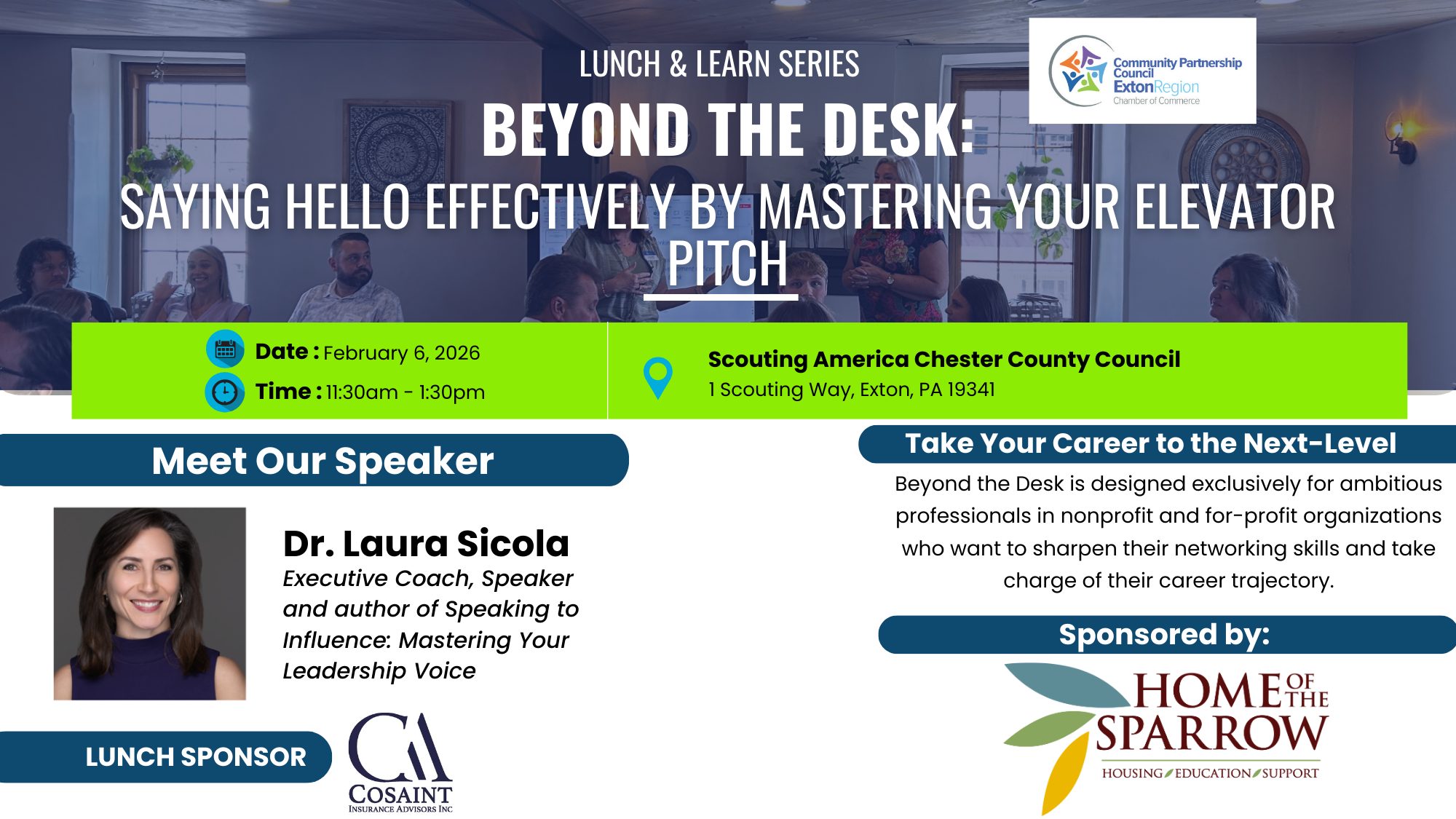 Beyond the Desk: Saying Hello Effectively by Mastering Your Elevator Pitch