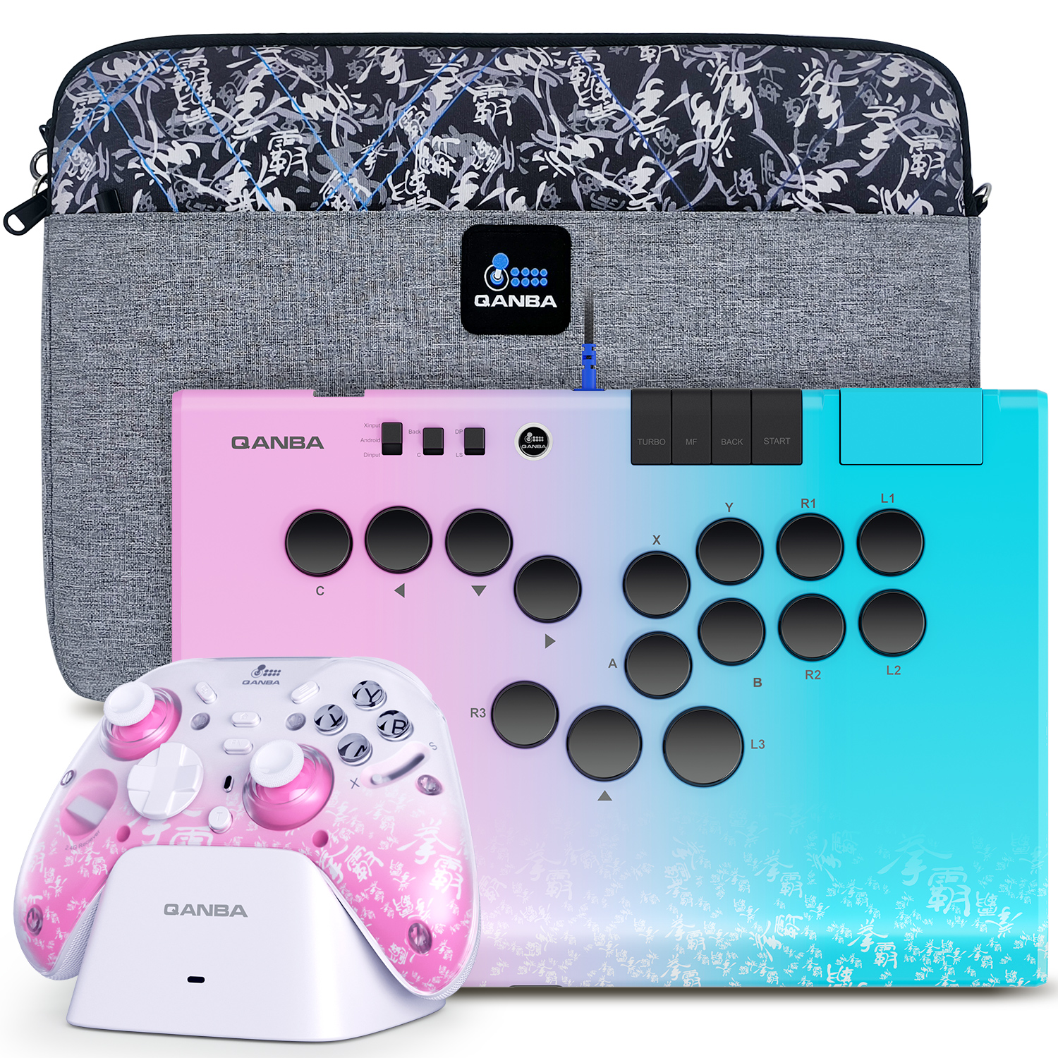 Qanba Ruby ultra-thin arcade controller for PC