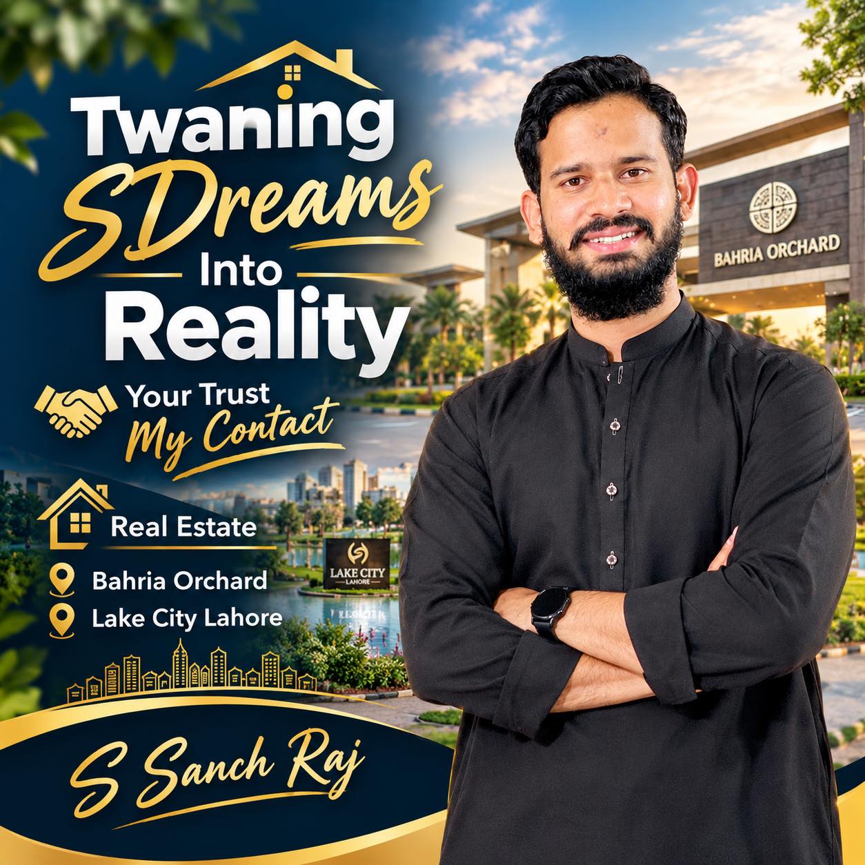 5 Marla Corner Plot For Sale In Bahria Orchard Lahore Phase 2 OLC A ...