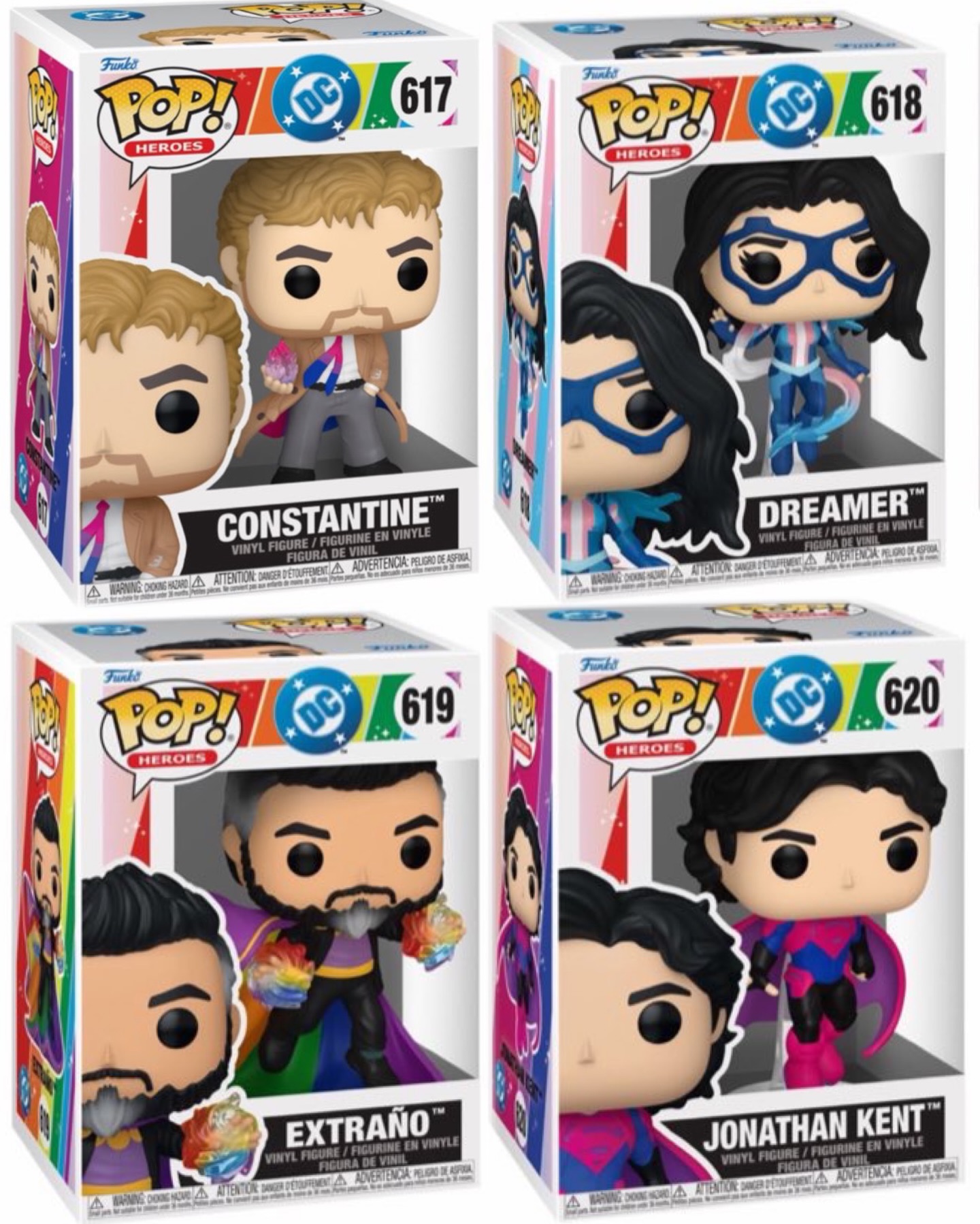 Pride, but make it POP! Refresh your DC Set with Funko POP! Heroes