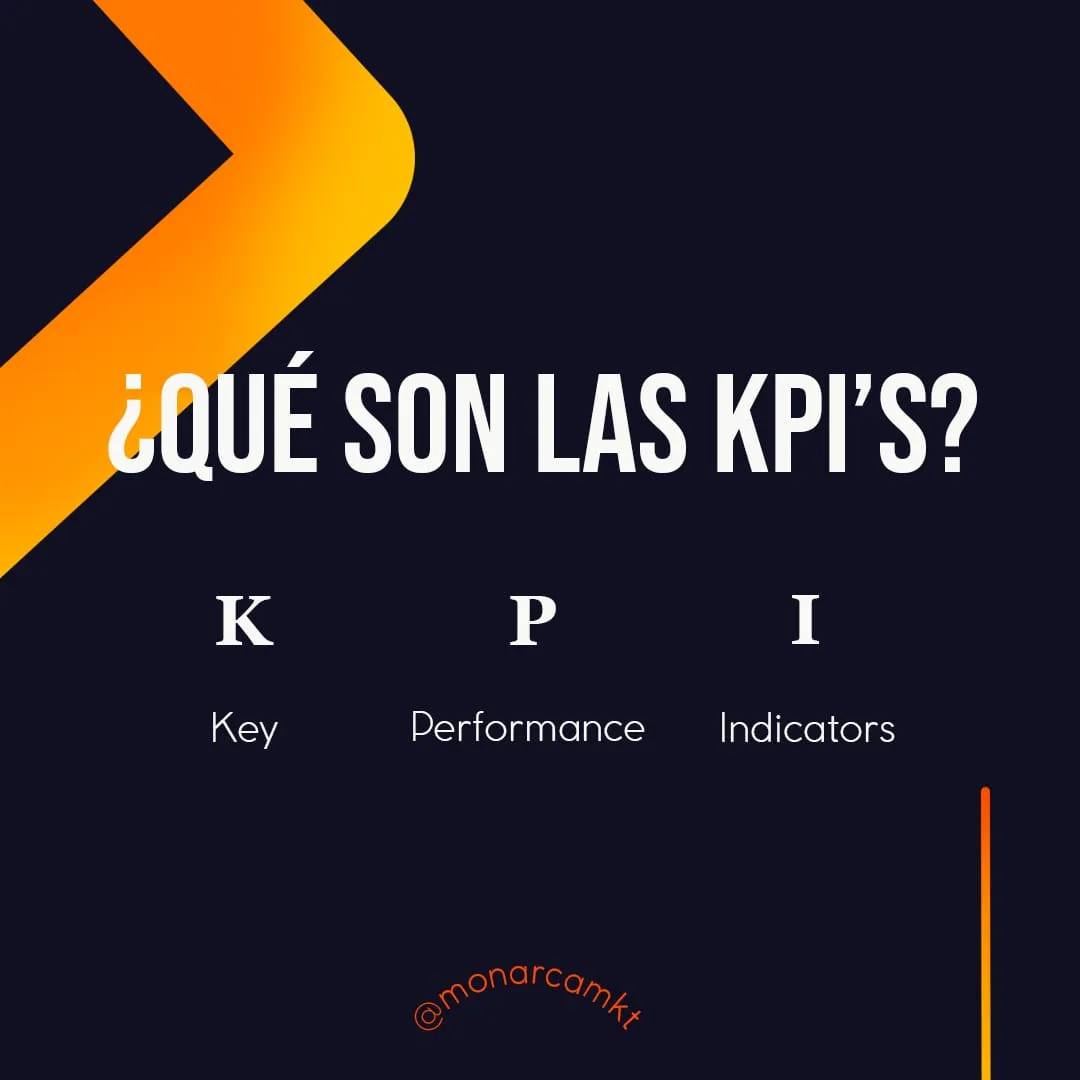 Monarca - 🤓Hablemos de Kpi's 📈Las Kpi's siglas en ingles de: Key ...