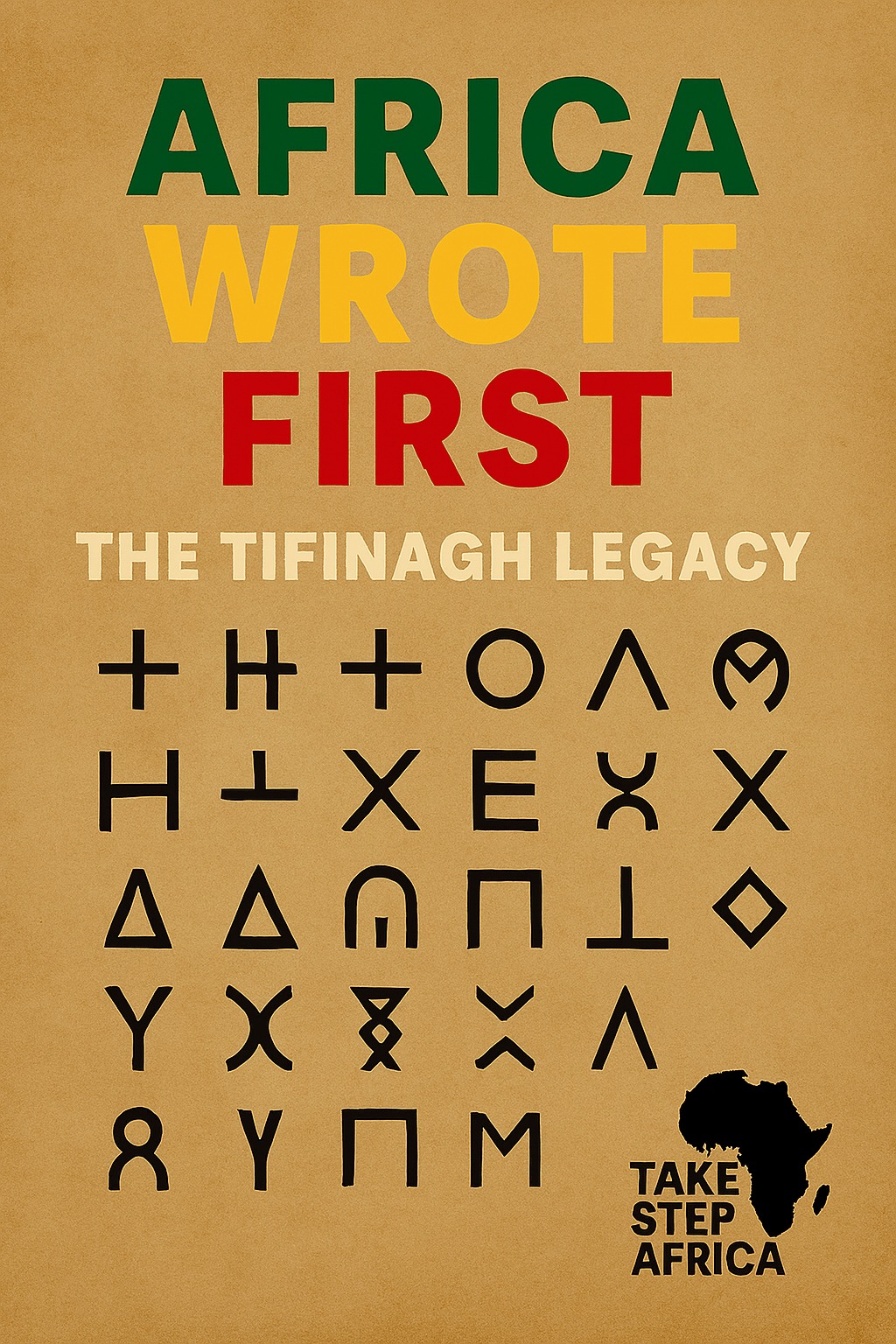 TAKE - 📜 Africa Wrote First: The Tifinagh Legacy Long before colonial ...