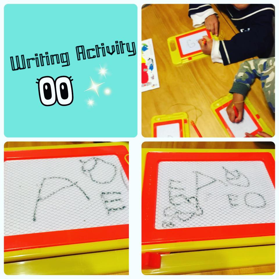 幼児クラスでのwriting... - 絵本の英語教室 TWINKLE-KIDS