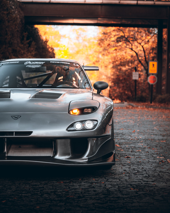 A modern take on a timeless icon. This 1993 Mazda RX-7 reflects