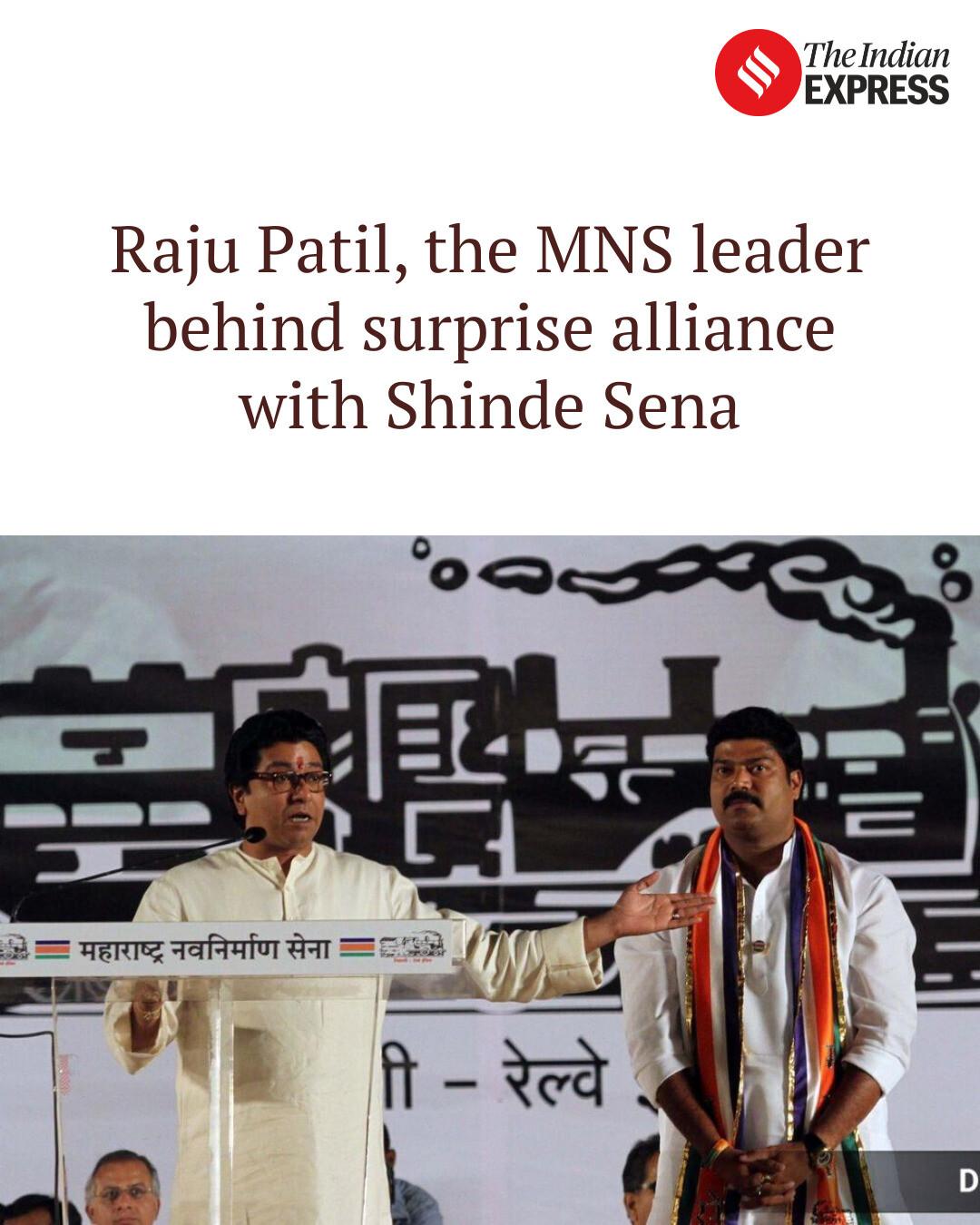 Indian - Raju Patil, the MNS leader behind surprise alliance with ...