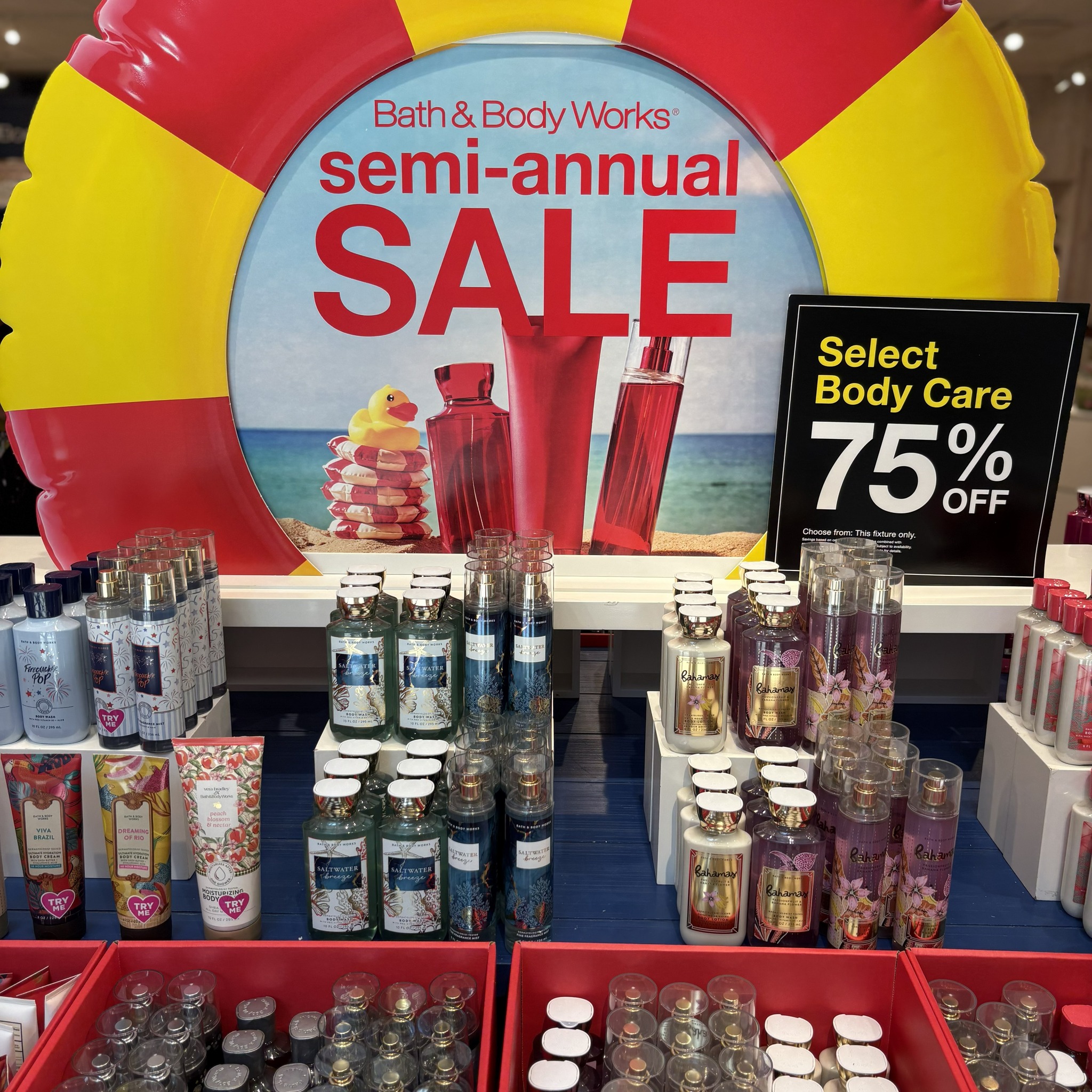 East Towne Mall's Bath & Body Works semi-annual sale