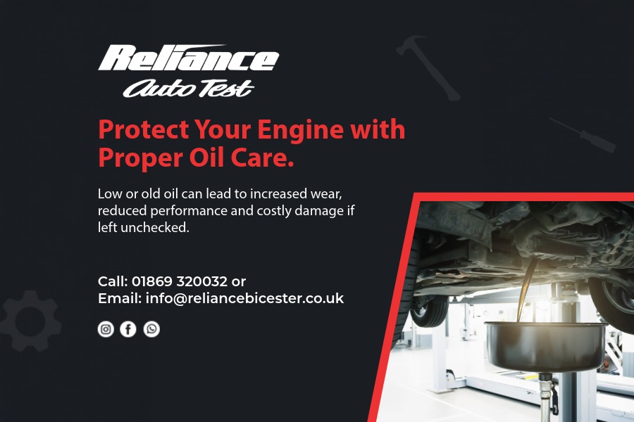 Reliance - 🛢️🚗 Protect Your Engine with Proper Oil Care 🚗🛢️ Your engine ...