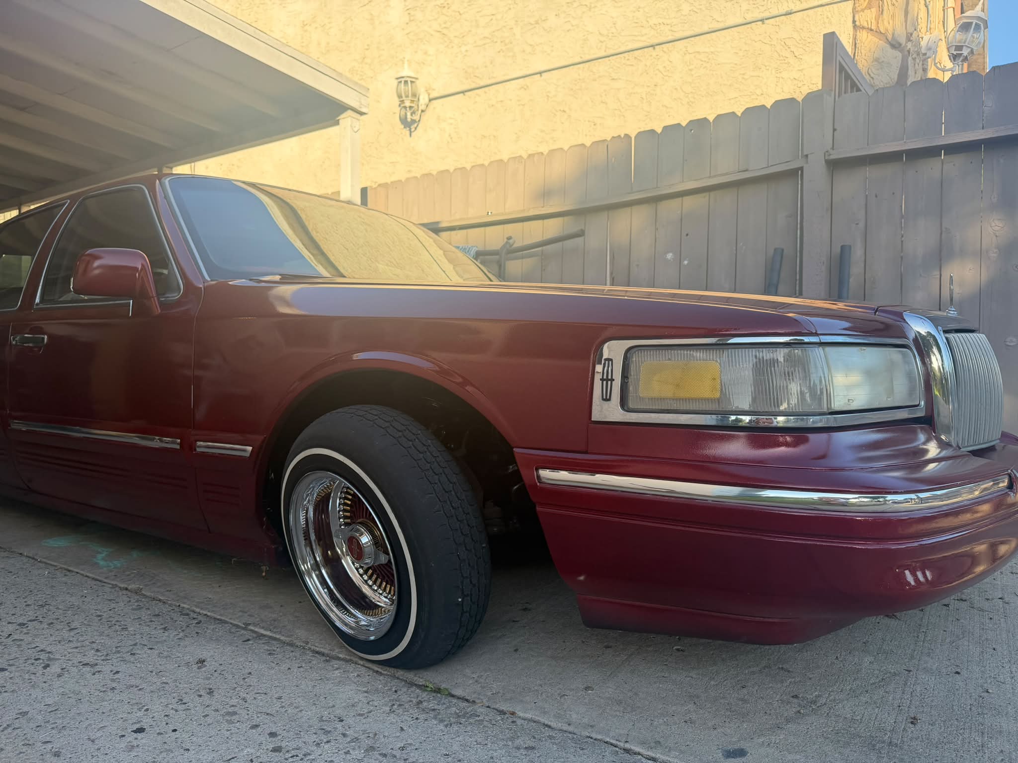 Lincoln town car lowrider's only