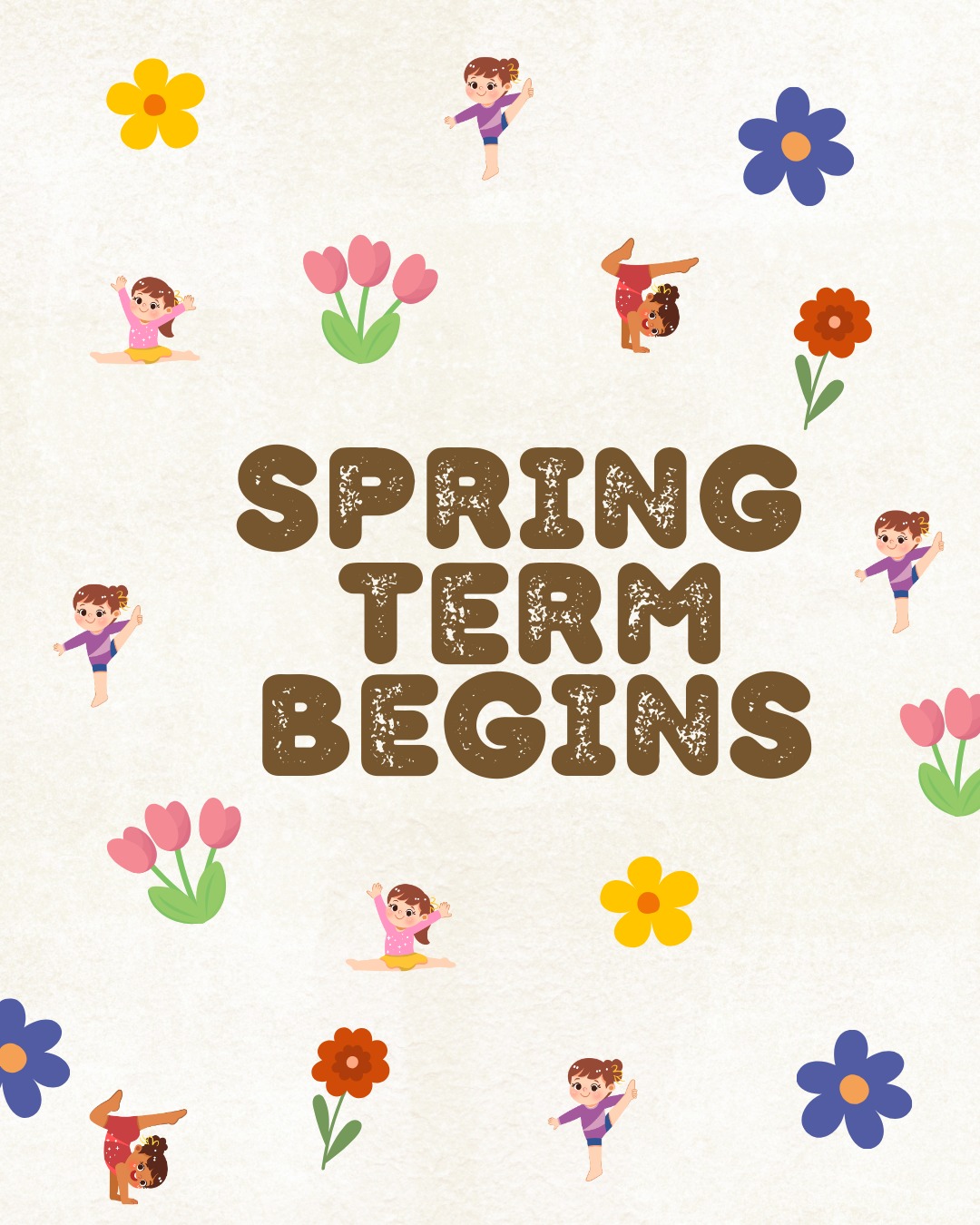 🌸🤸‍♀️ Spring Term Starts Today!... - Dolphina Gymnastics | Facebook