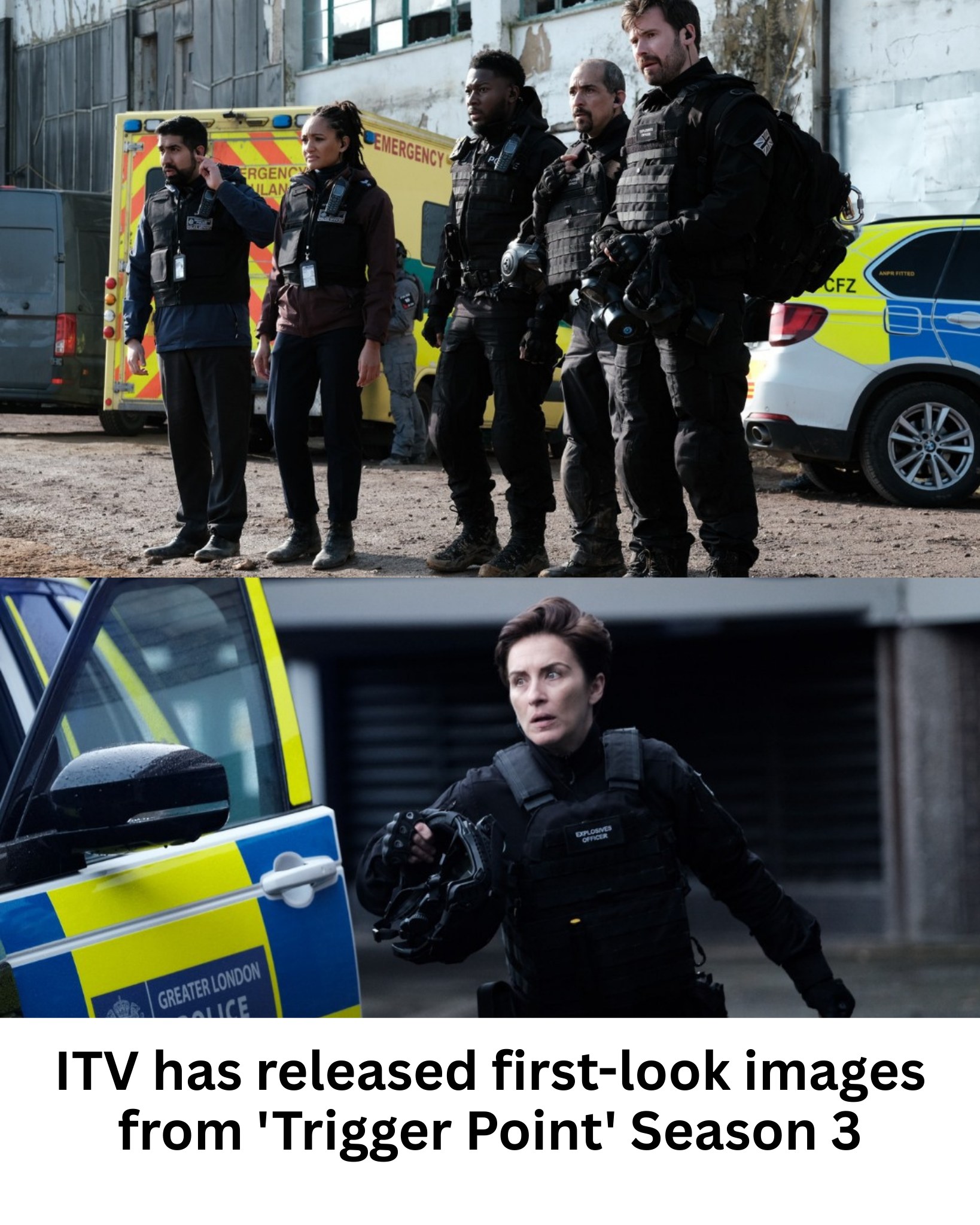 The Story - ITV has released first-look images from 'Trigger Point ...
