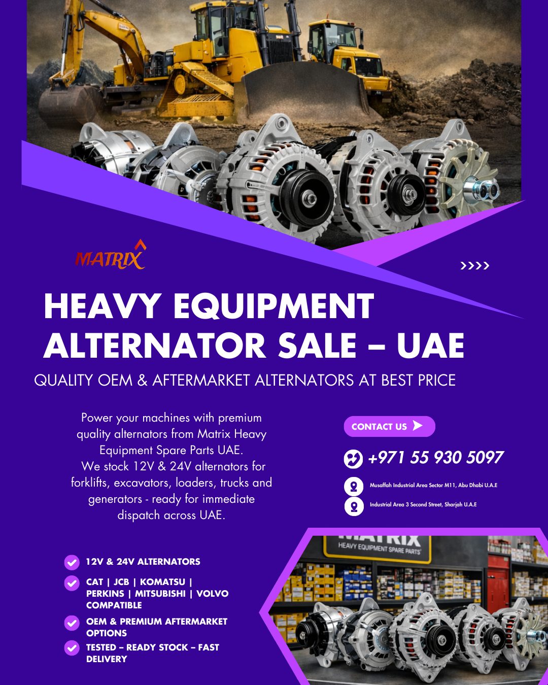 Power your heavy... - Matrix Heavy Equipment Spare Parts | Facebook