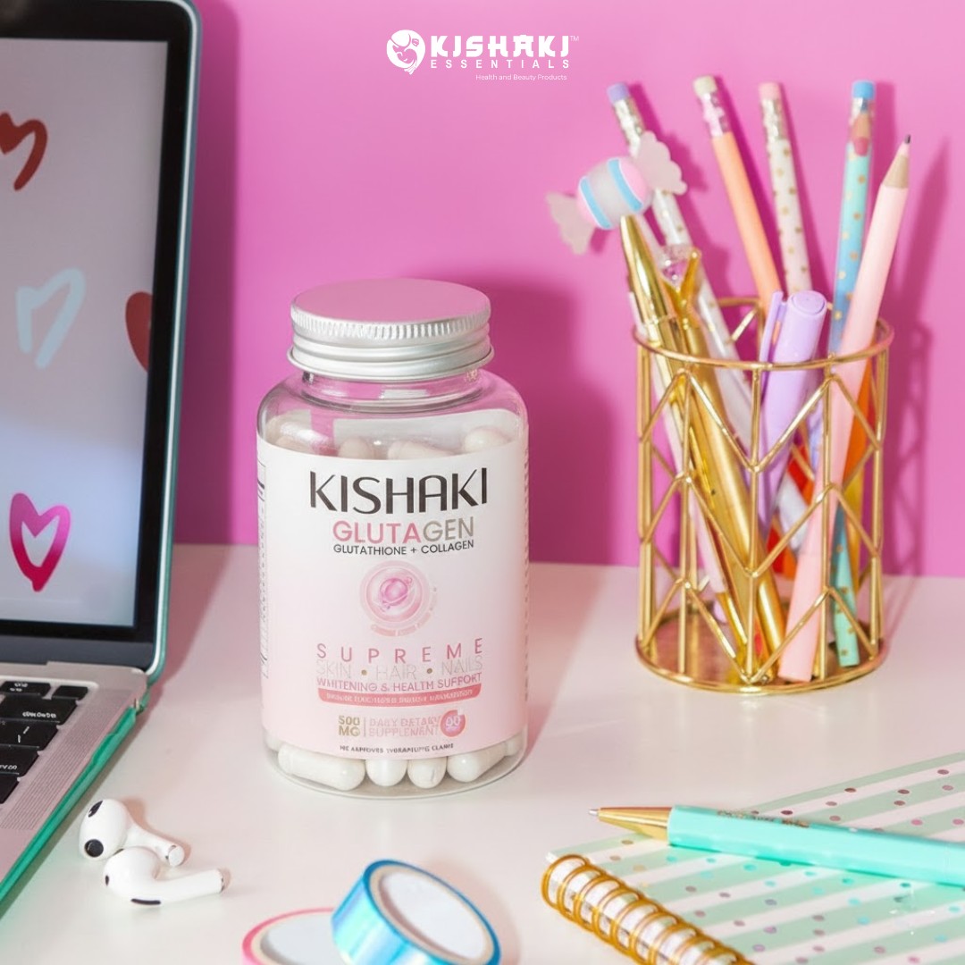 glutagen glutathione plus collagen Work hard. Glow harder. 💻✨ With 𝐊𝐢𝐬𝐡𝐚𝐤𝐢 𝐆𝐥𝐮𝐭𝐚𝐠𝐞𝐧 60 Capsules 💗 #kishakiessentials #kishakiglutagen #glutagen acne] Same experience here! glutathione-precursor Flavor:Açaí + Mixed Berries
