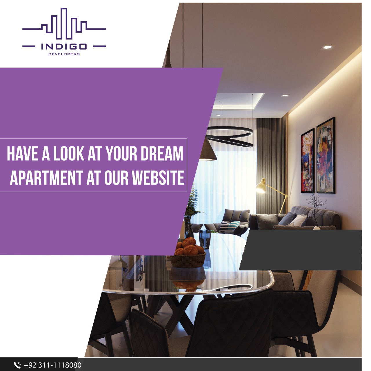 Visit our sleek, optimized, and... - Indigo Developers | Facebook