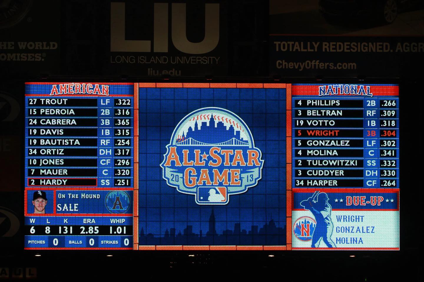 the 2013 mlb all star game lineups were crazy