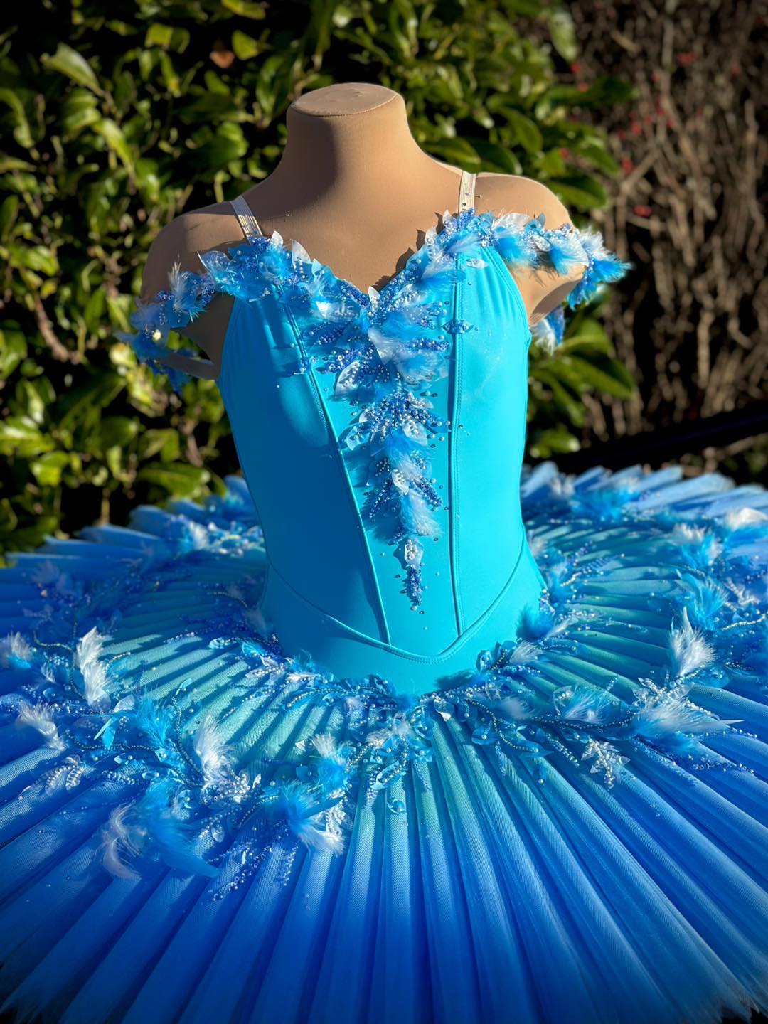 blue ballet tutu dress The ultimate bird tutu!! Delighted to have met the young dancer who's taken this beauty away and will be dancing in it soon! 🩵💙 When we set about making a blue Thats So Fetch | and many other classic Sweep train Size:US 16 / UK 20 / EU 46