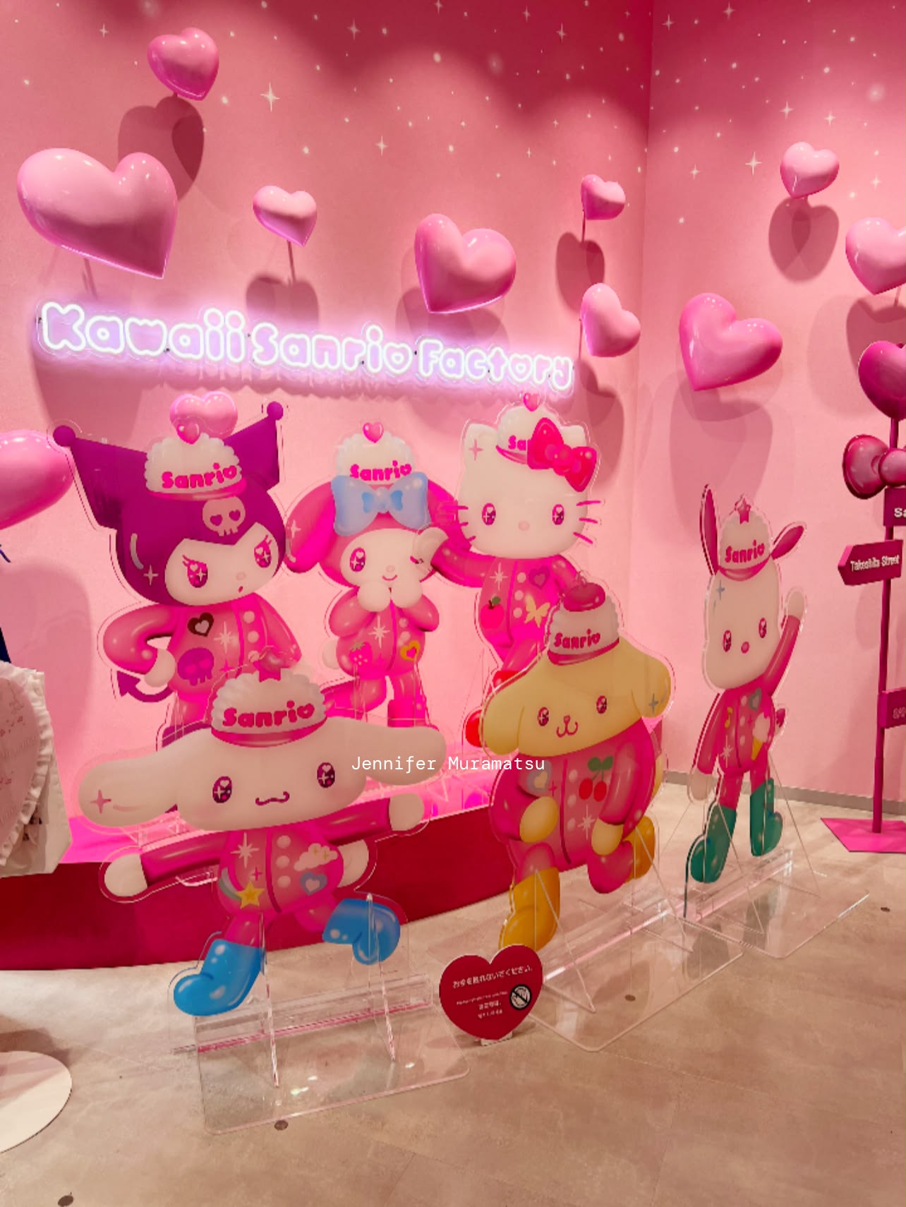Stepping into the Sanrio Store on Takeshita Street feels like