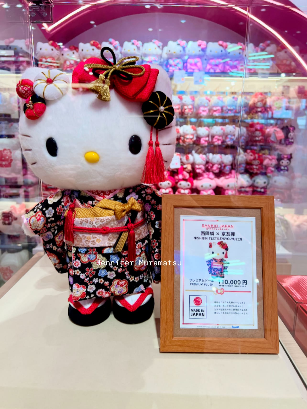 Stepping into the Sanrio Store on Takeshita Street feels like