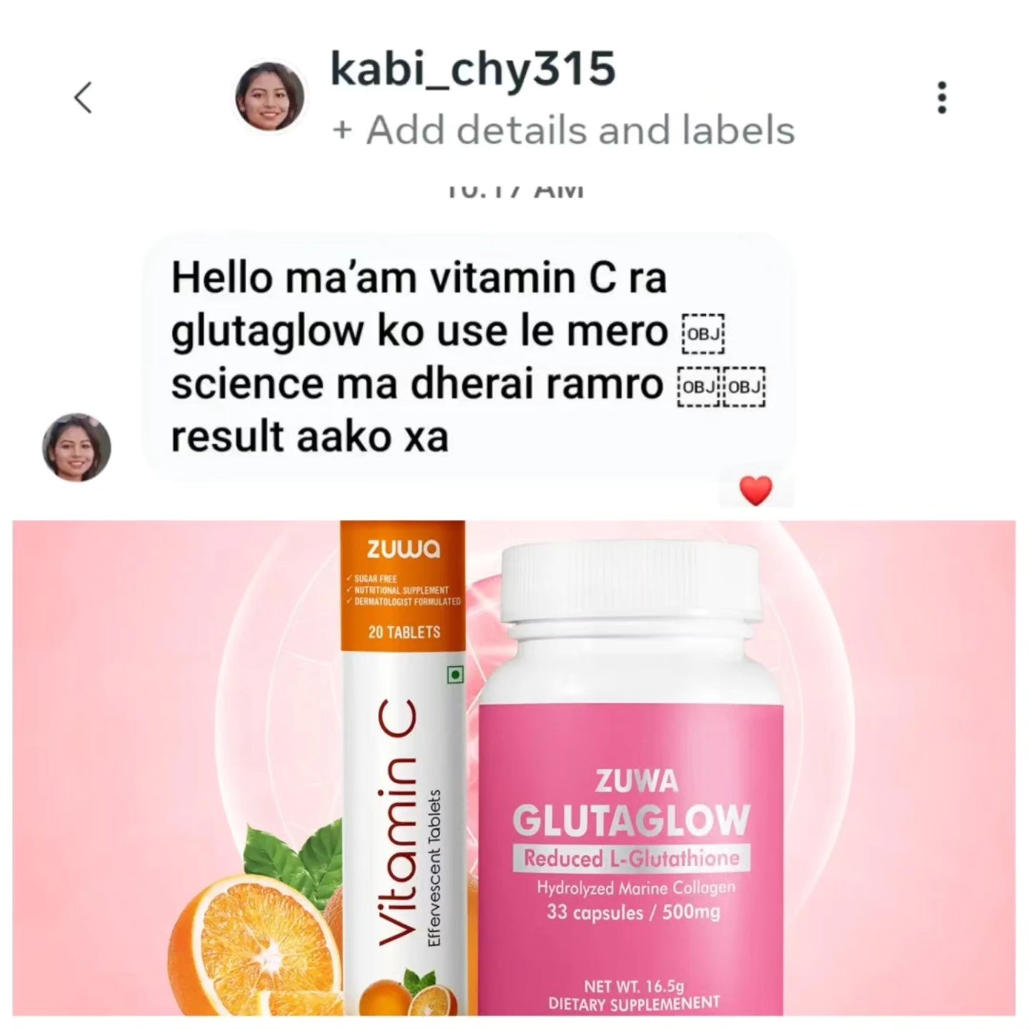 collagen+glutathione supplement reviews Honest Review Zuwa Glutaglow Vitamins Combo Set for overall glowing and radiant skin Quantity:1 Tripeptide Images – Browse HCG