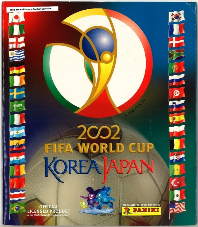 Korea/Japan 2002 FIFA World Cup Sticker Album This was Panini's