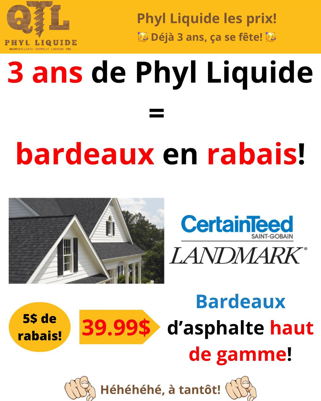 QTL - 🚨 Après 3 ans de Phyl Liquide, on vous gâte…🚨 Le Landmark de ...