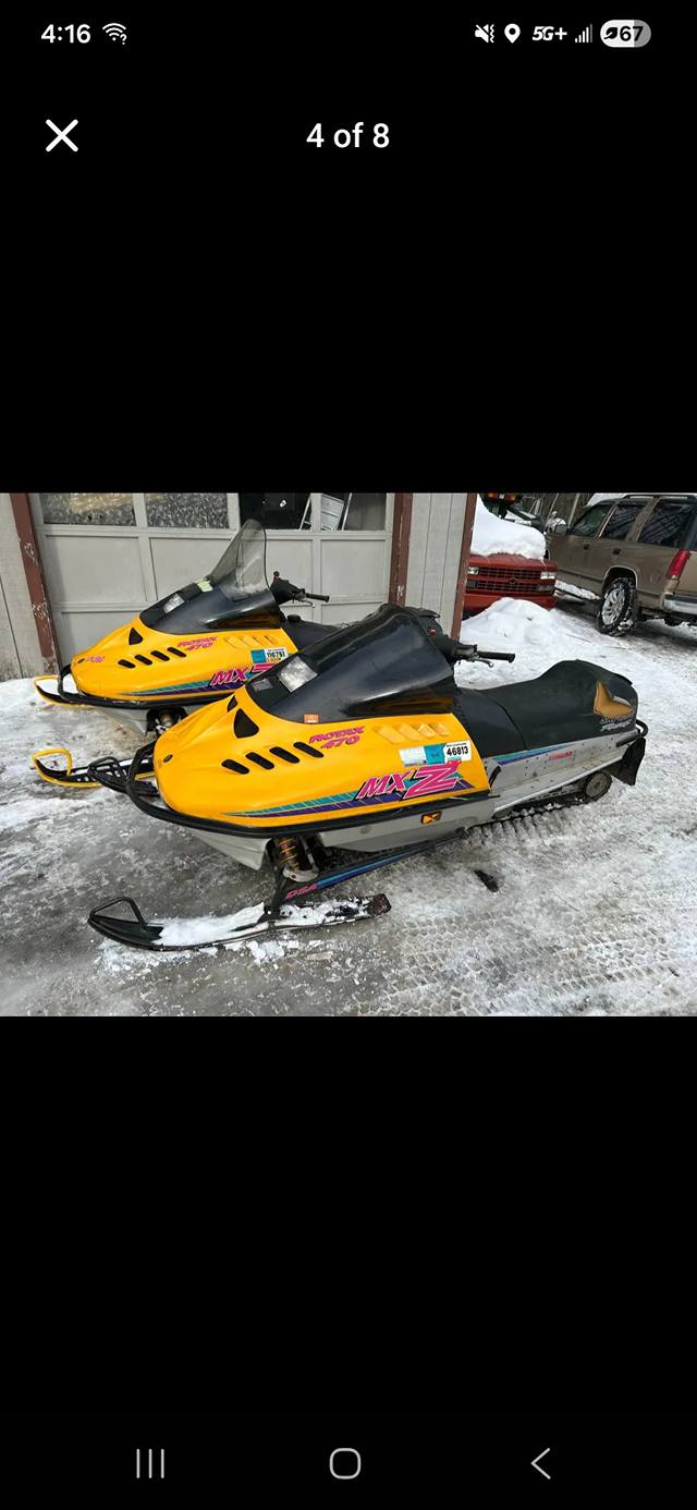 2003 mxz X 440. A sled that changed the snowmobile industry