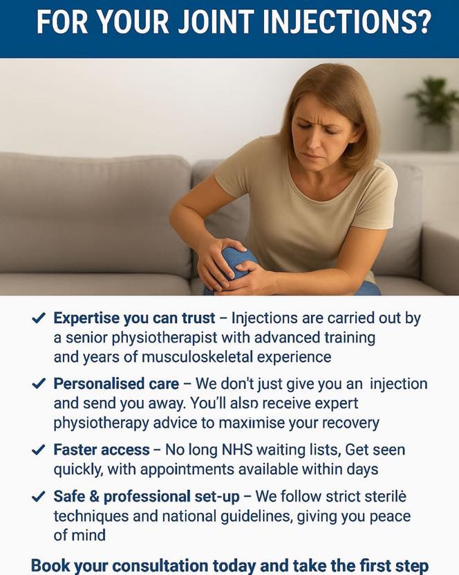Physioflexx - Why should you choose us for your injection?🤷‍♀️ Samar ...