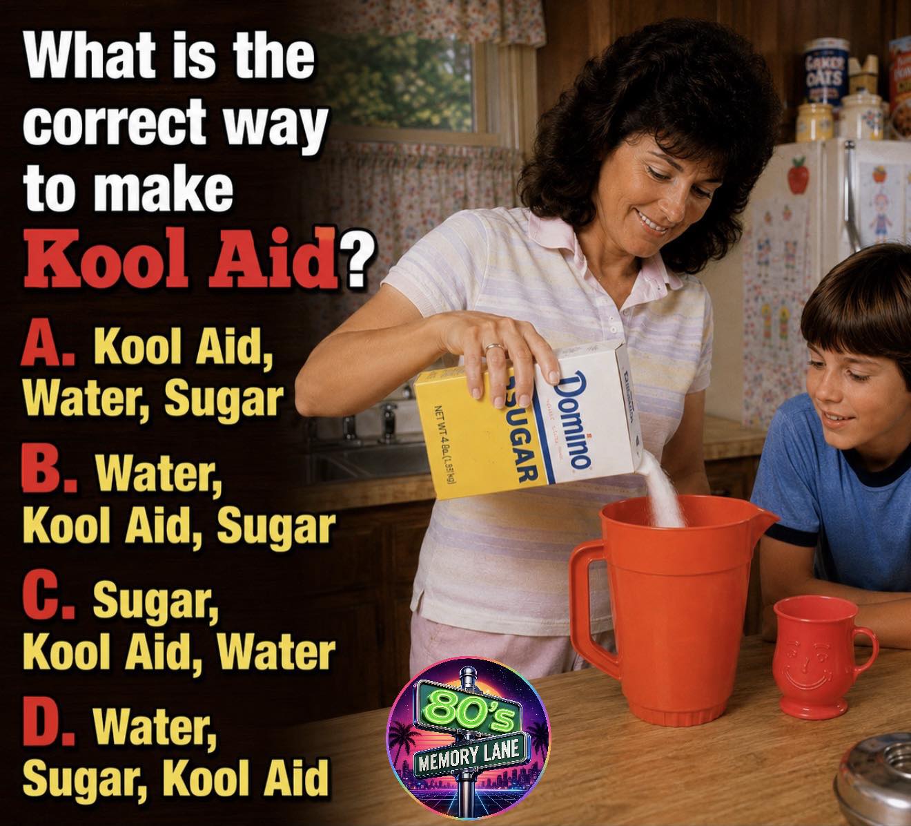 Nothing beat an ice-cold cup of Kool-Aid on a hot summer day in