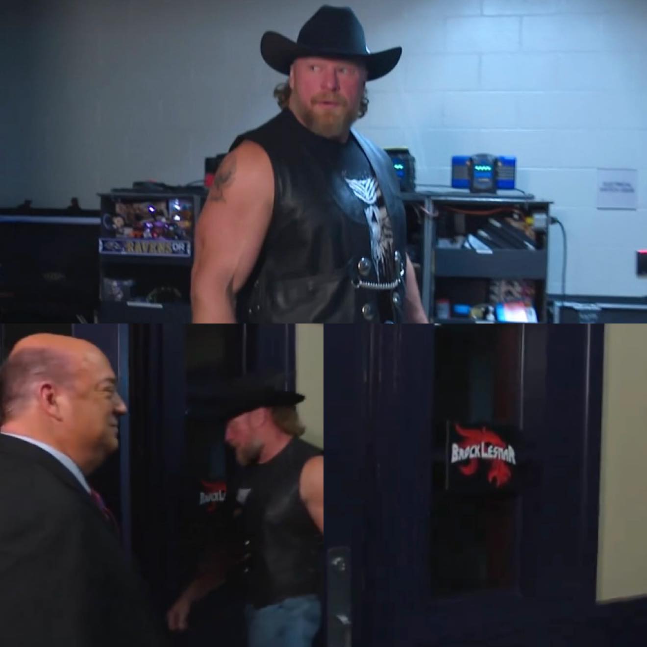 BREAKING: Brock Lesnar has officially arrived on RAW ? The Beast 