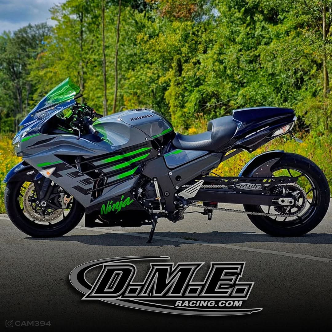 DME - The Kawasaki ZX-14R never looked this lethal 💚 — and this