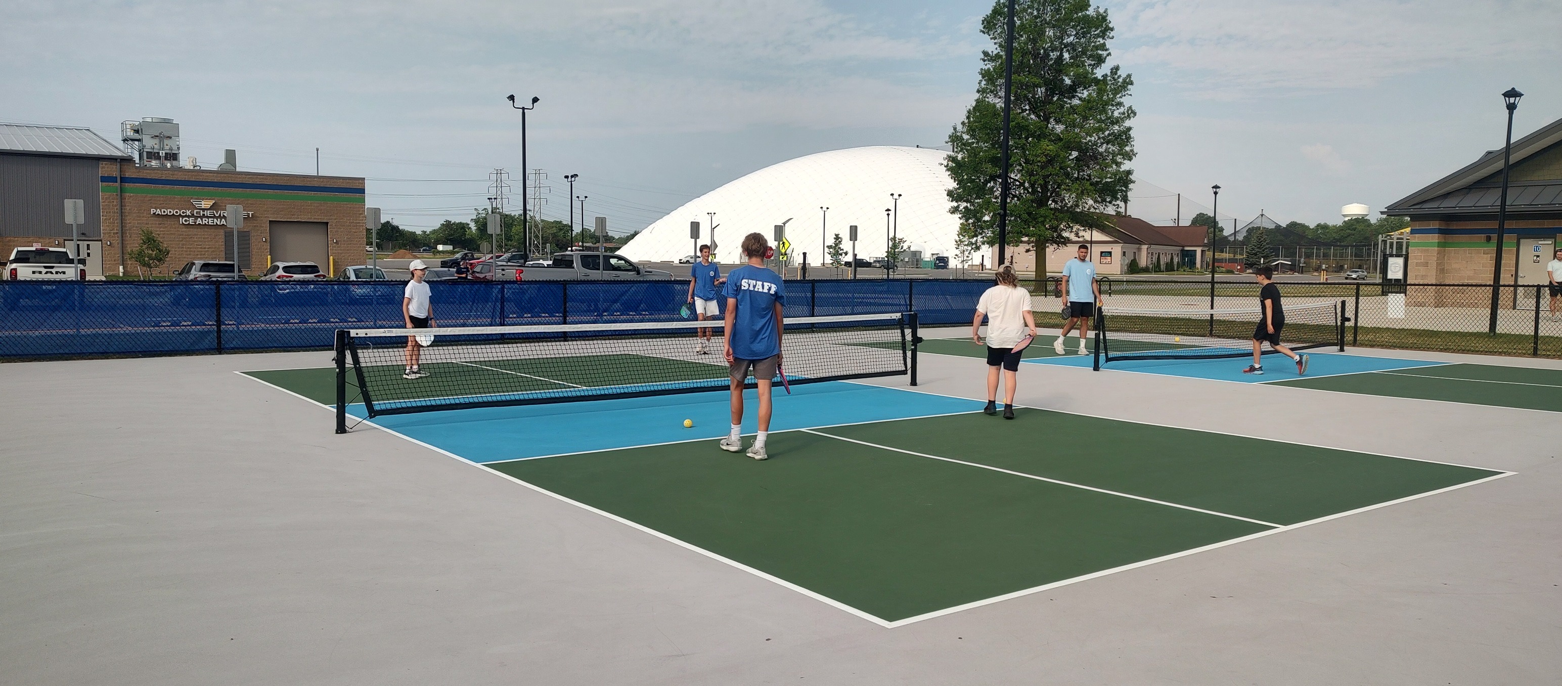 Buckets of Fun at the Paddock Chevrolet Spray Park. Reserve your