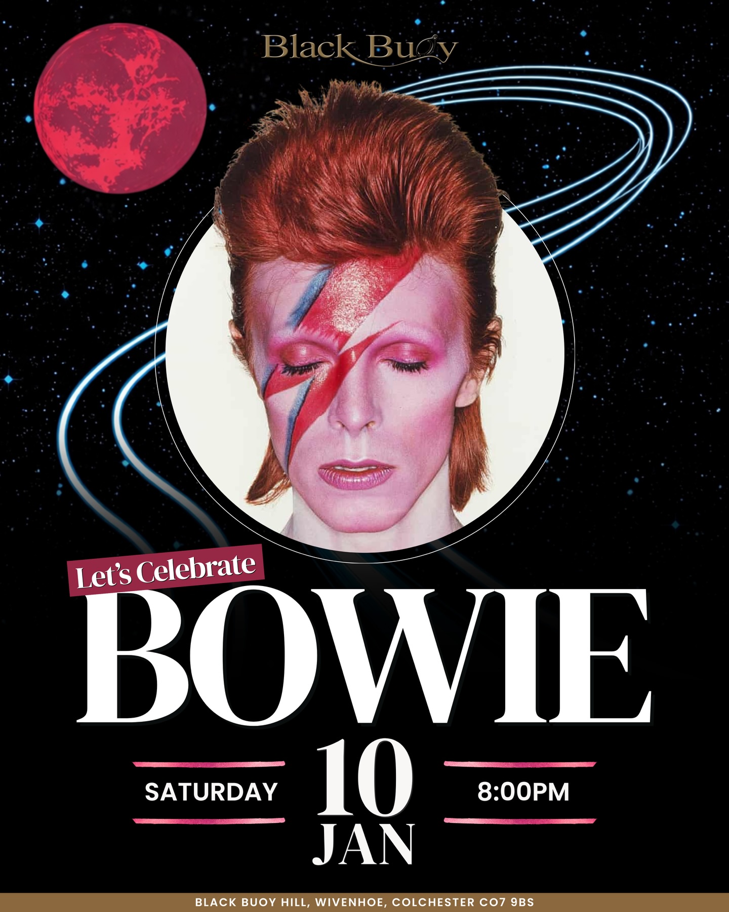 The Black - ⚡️ David Bowie Jukebox Night! ⚡️ This Saturday marks 10 ...