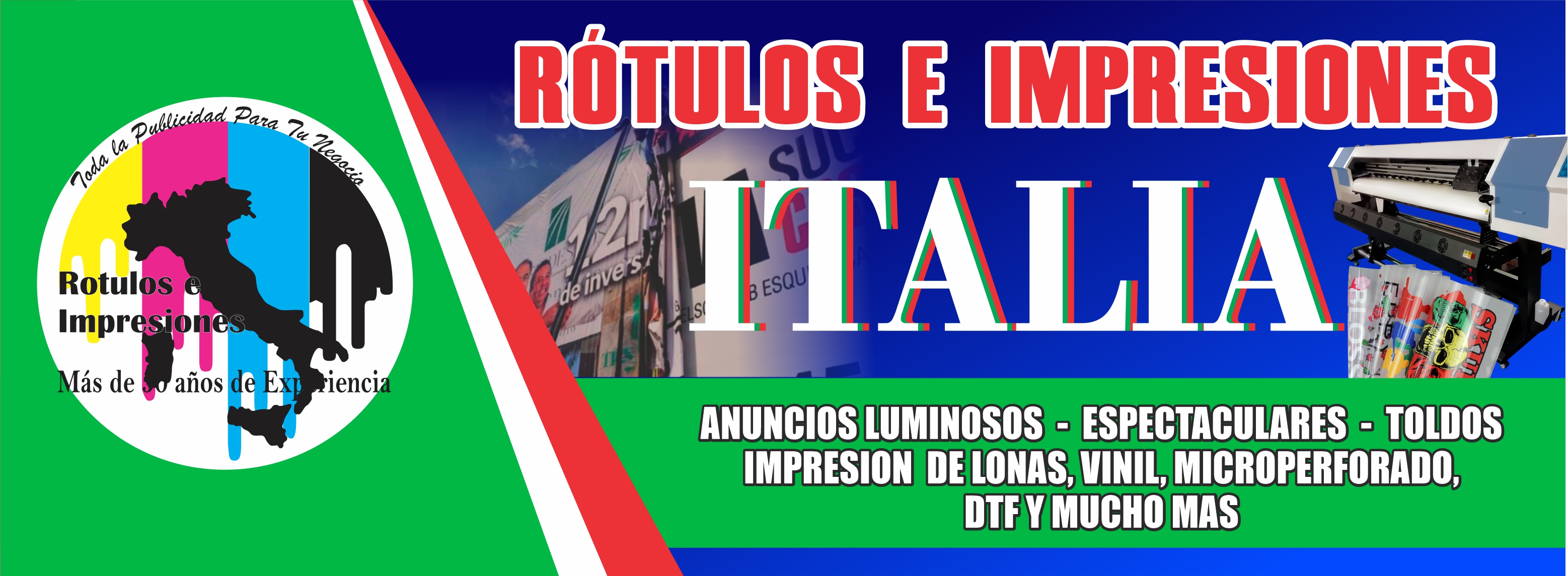 Rotulos e impresiones Italia | Acapulco