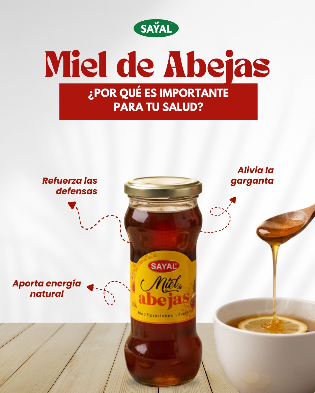 🍯 Descubre la Miel de Abejas... - Sayal Productos Naturales | Facebook