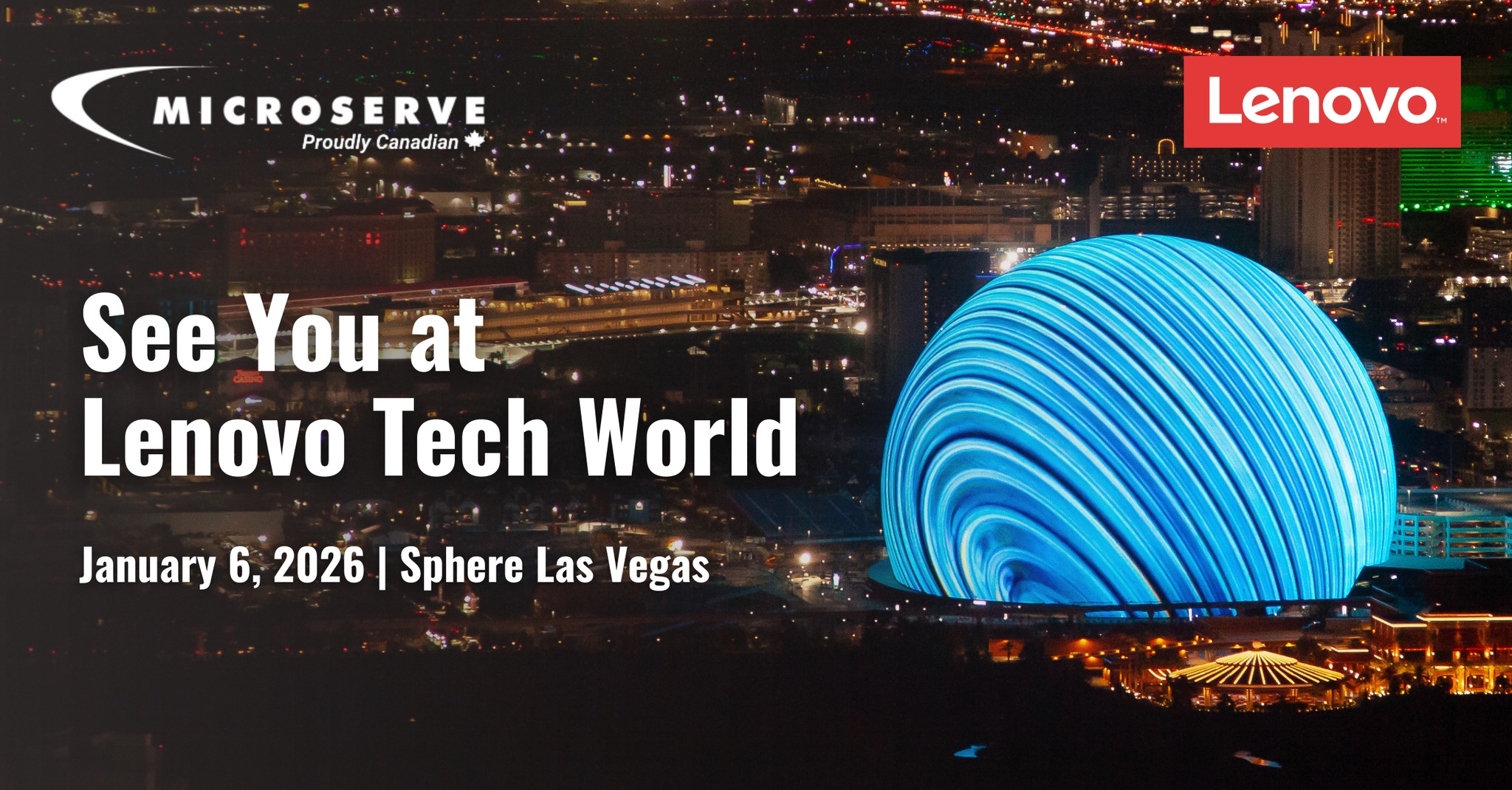 Microserve - Lenovo Tech World 2026 is almost here! 🌐 Join us on ...