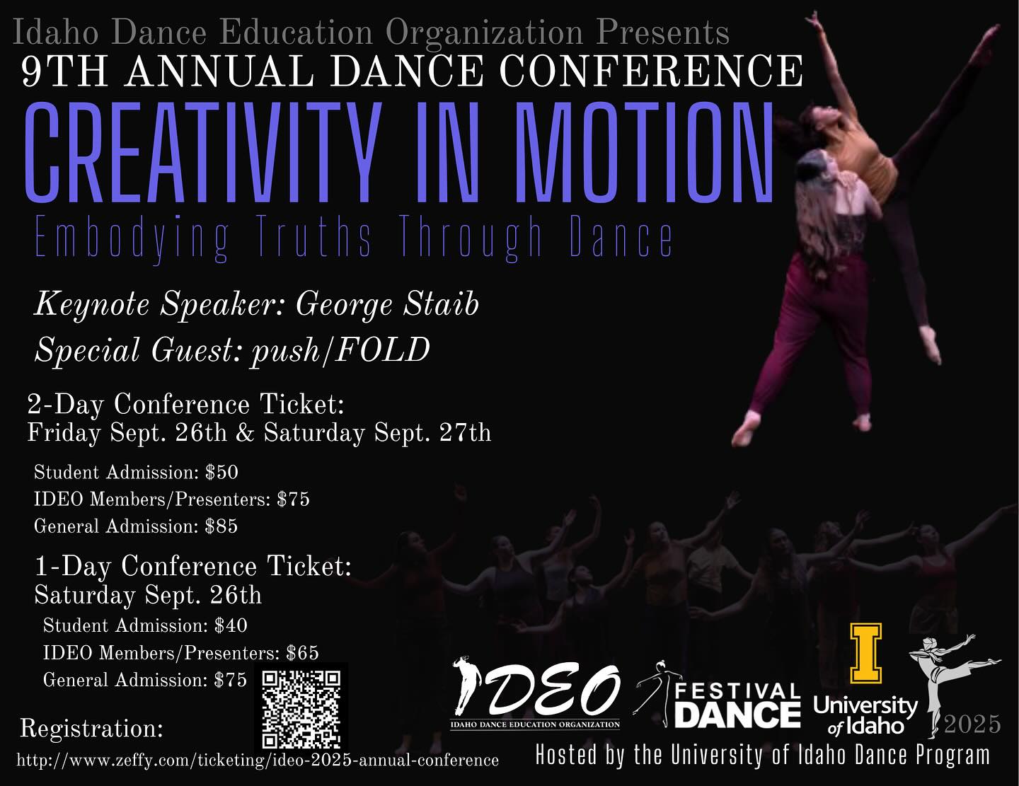 REGISTRATION IS NOW... - University of Idaho Dance Program | Facebook