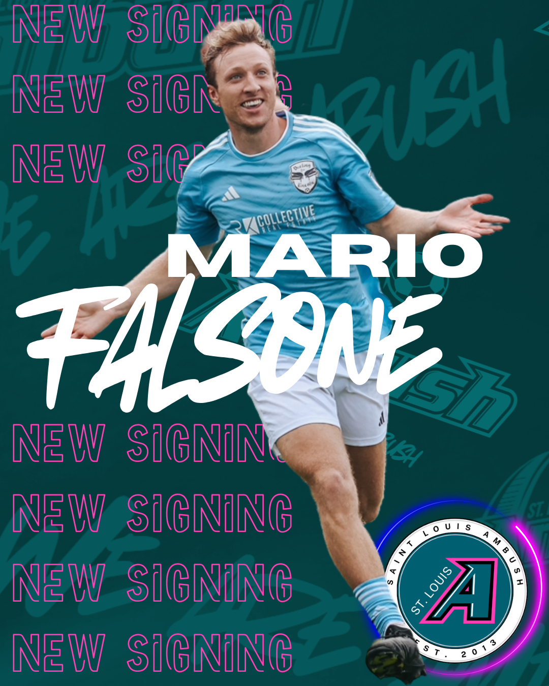 🚨 NEW SIGNING ALERT 🚨 Welcome to St.... - St. Louis Ambush | Facebook