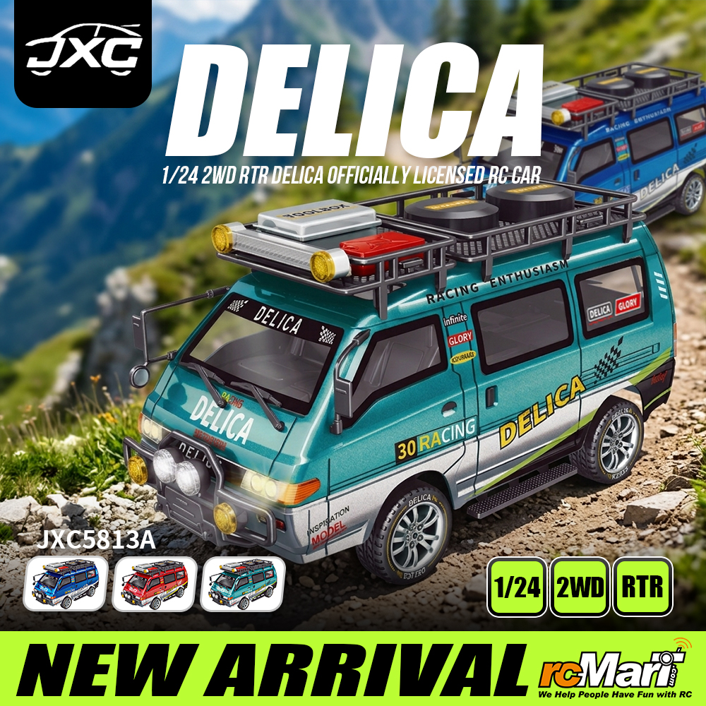 JXC 1/24 RTR DELICA Officially Licensed RC Car NEW ARRIVAL!!! The