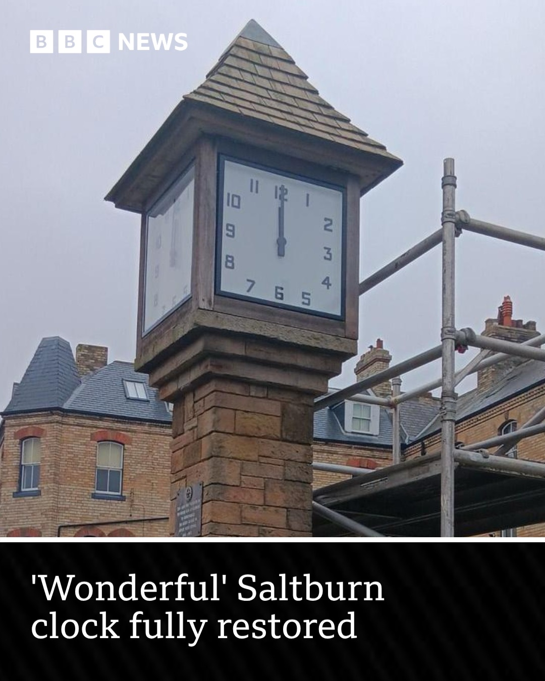 BBC Tees - A 68-year-old town clock which had been in poor... | Facebook