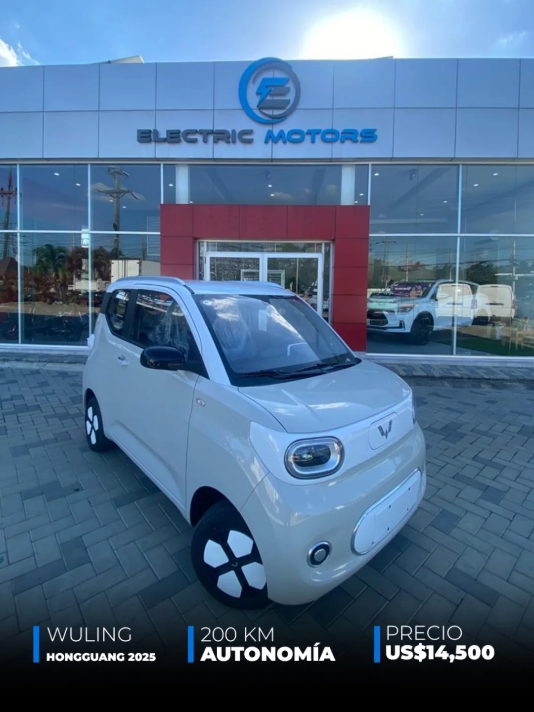 emotors.rd - Wuling Hongguang Mini Ev 2025 Autonomía de... | Facebook