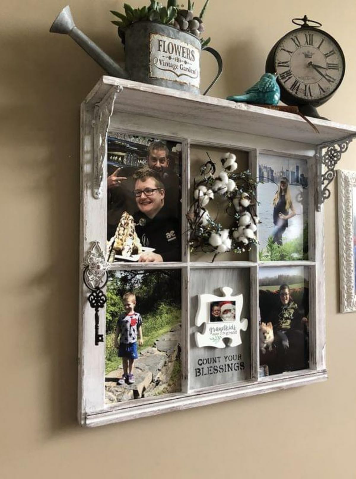 HK - Window frame memory display 🪟💖 See how to decorate here: https ...