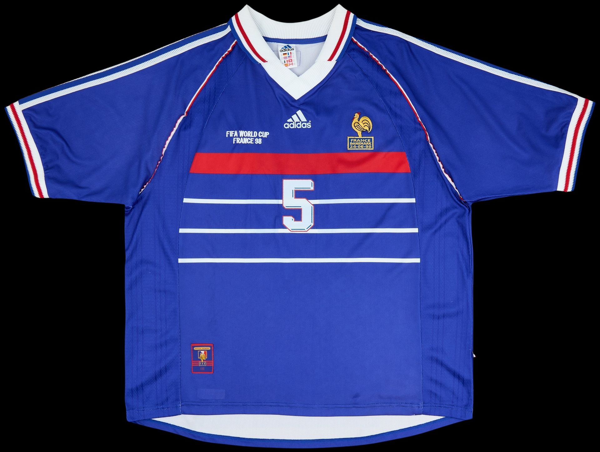 🆕 NEW AUCTION | France 2002 Match Issue World Cup Home Picked