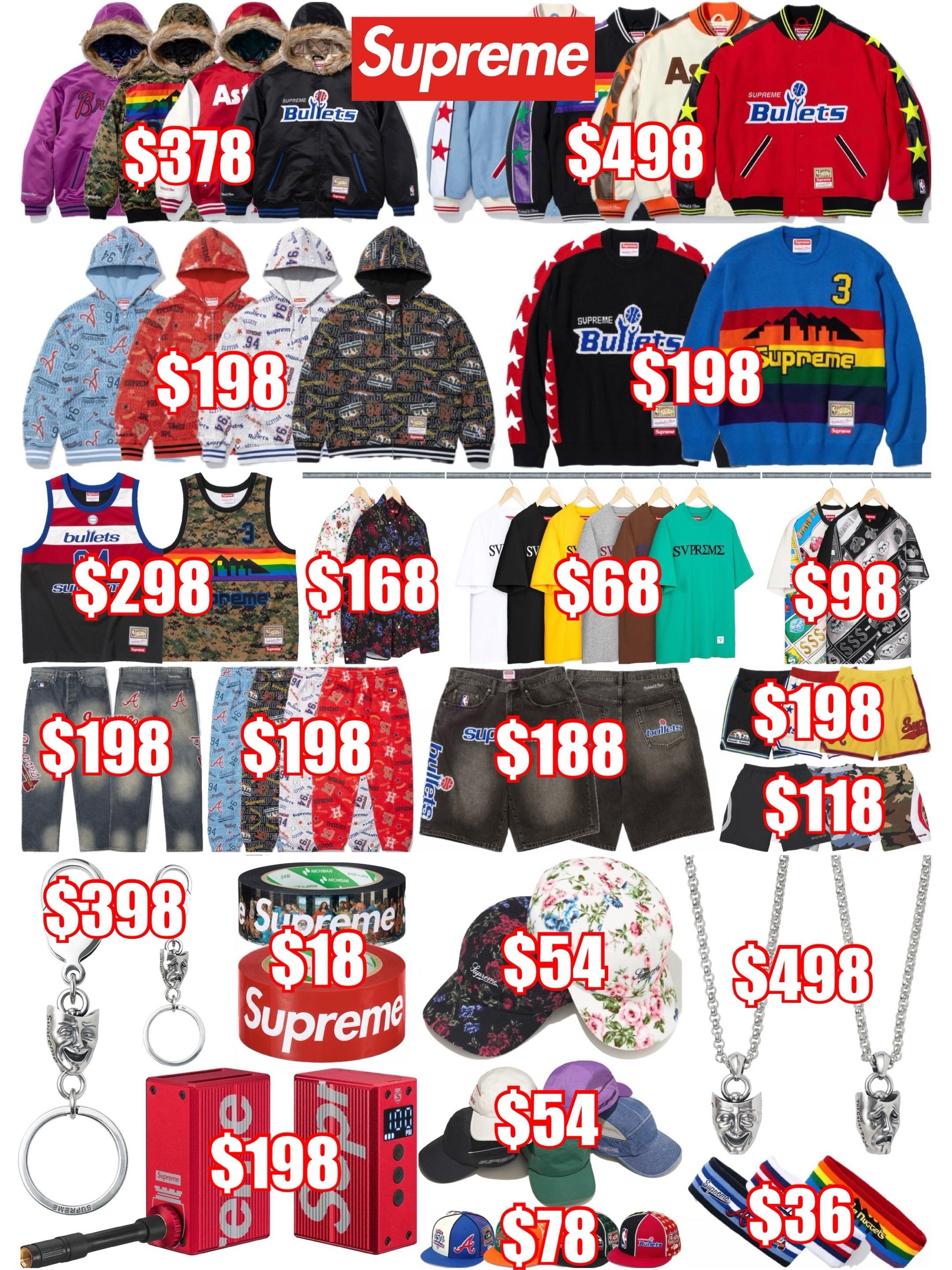 Supreme/Dover Street Market Supreme DSMNY 10th Anniversary T-Shirt 