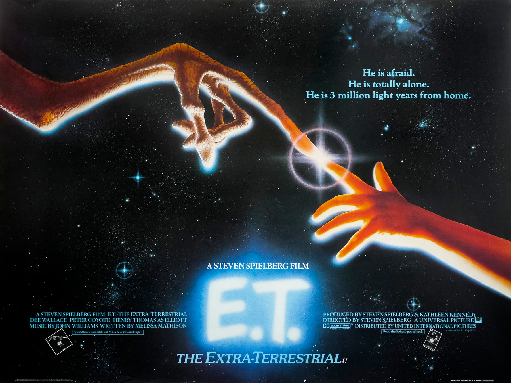 WeWatchFilms - E.T. THE EXTRA-TERRESTRIAL was released in the UK on ...