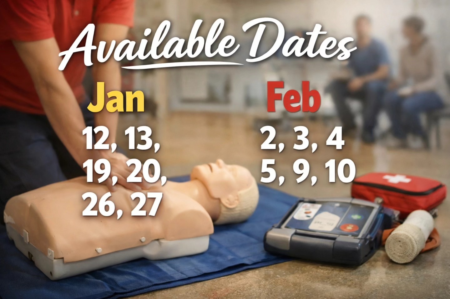 All - BLS, ACLS & PALS training dates available. All Clear CPR Inc is ...